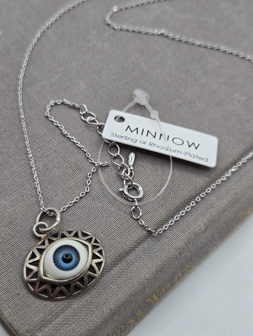 Silver Human Eye Eyeball Sterling Silver Charm Whimsigoth Grunge Spooky Goth
